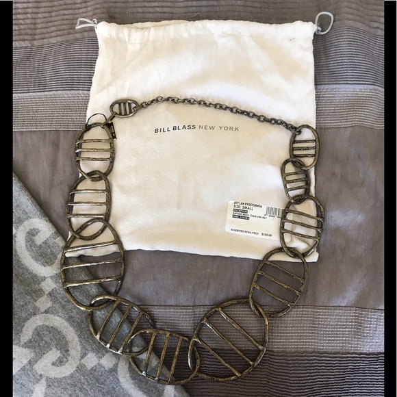 ⭐️?NWT Bill Blass NY Brad’s Chain Link Belt